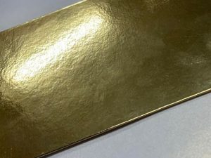 Mirror Gold – 150 Square Hard Cover Invitation