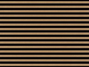 Pretty in Print – Candy Stripe – Licorice Black – Kraft – A4 Paper