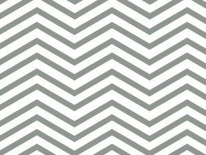 Pretty in Print – Chevron – Slate Grey – White – A4 Paper