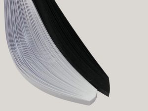 Kaleidoscope Black & White – Quilling Strips 1.5mm