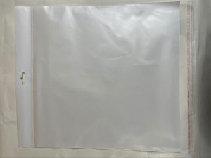 Resealable Hang Sell Bags – 320 x 320mm (12″ x 12″) White Back