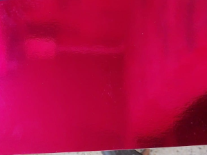 Mirror Hot Pink – A4 Card